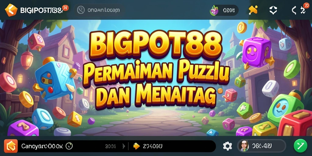 Tampilan gameplay seru dari BIGPOT88 dengan teka-teki menantang.