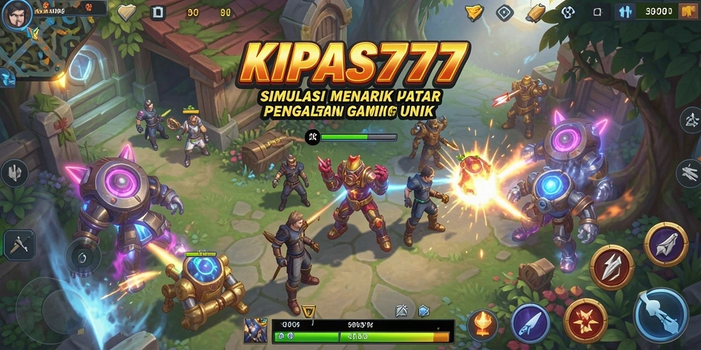 Tampilan gameplay KIPAS777 yang menakjubkan dan mendebarkan.