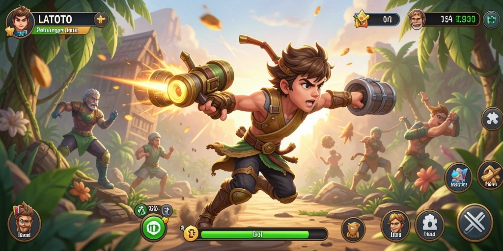 Tangkap momen seru dalam gameplay action LATOTO yang mendebarkan.
