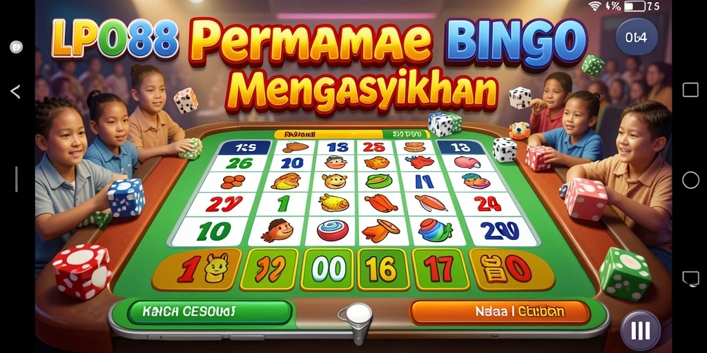 Tampilan gameplay Bingo yang seru dan interaktif di LPO88.