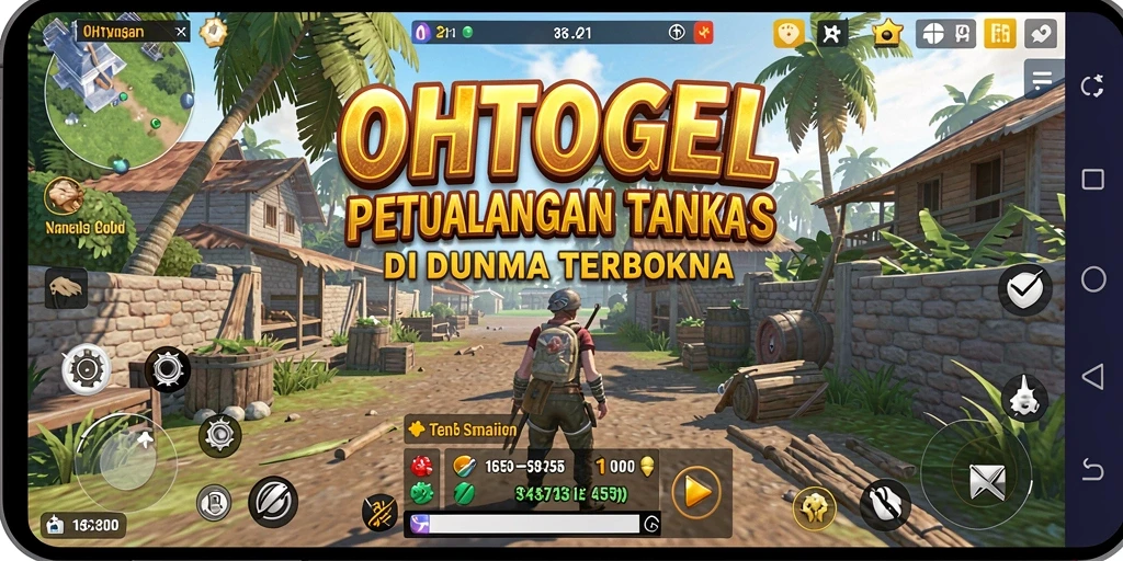 Tangkapan layar utama OHTOGEL menampilkan dunia terbuka dan gameplay yang dinamis.