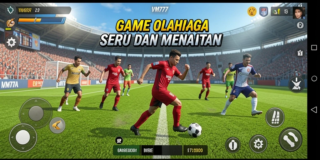 Tampilan gameplay VM777 yang penuh aksi dan seru.
